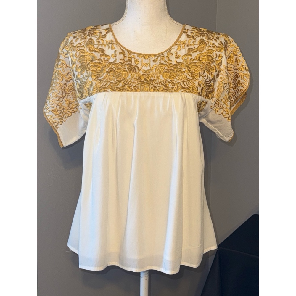 Buddy Love Embroidered Top